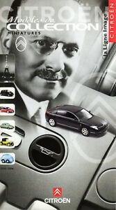 【送料無料】ホビー　模型車　車　レーシングカー パンフレットカタログコレクションモデルシトロエンページcatalogue brochure modeles collection citroen 20052006 de 39 pages tbe