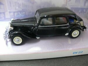 【送料無料】ホビー　模型車　車　レーシングカー シトロエンブラック143 dinky dy22 citroen 15 cv 1952 noir 35022