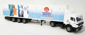 【送料無料】ホビー　模型車　車　レーシングカー ｓｋaフラントラックawm amw 27820 mb sk getrankesattelzug franc fontaine eau camion 187 h0