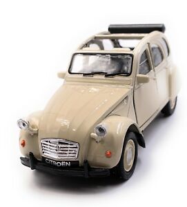【送料無料】ホビー　模型車　車　レーシングカー ベージュカブリオレsオープンシトロエンモデルecitroen 2cv modele in beige cabriolet ouverte masstab 13 4 licence