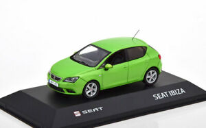 【送料無料】ホビー　模型車　車　レーシングカー イビサドアメタリック143 pecheurs seat ibiza 5door 2013 lightgreenmetallic