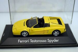【送料無料】ホビー　模型車　車　レーシングカー フェラーリスパイダーherpa 143 ferrari tesarossa spyder, jaune