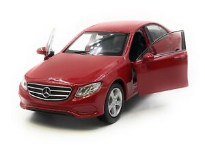 【送料無料】ホビー　模型車　車　レーシングカー ベンツクラスレッドリムジンオートモデルmaquette de voiture mercedes benz e400 classe e limousine rouge auto 13 439