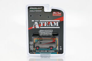 【送料無料】ホビー　模型車　車　レーシングカー テレビシリーズチームグリーb a s gmc vandura 1983 serie tv le ateam 198387 avec moulure 164 gree