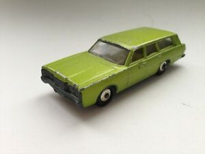 【送料無料】ホビー　模型車　車　レーシングカー マッチシリーズグリーンシルバーmatchbox lesney serie mercury 1968 in vert et argente jantes 1 execution