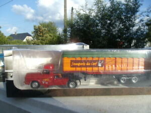 【送料無料】ホビー　模型車　車　レーシングカー トラックセミトレーラシカeボックスn 1 willeme lc 610 camion semi remorque le cerf selestat 67 143 neuf en boite
