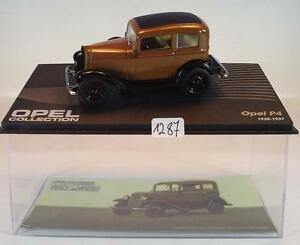 【送料無料】ホビー　模型車　車　レーシングカー オペルコレクションオペルブラウンボックスopel collection 143 opel p4 marron 1935 1937 en plexi box 1287