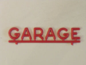 【送料無料】ホビー　模型車　車　レーシングカー サービスステーションガレージenseigne garage pour station service mioux vroom 143 no depreux