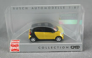 【送料無料】ホビー　模型車　車　レーシングカー ブッシュスマートフォーフォーコレクションbusch 49555 h0, 187 smart forfour cmdcollection, jaunearticle neuf
