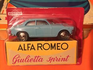 【送料無料】ホビー　模型車　車　レーシングカー アルファロメオスプリントマーキュリーアシェットalfa romeo giulietta sprint mercury hachette