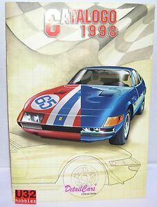 【送料無料】ホビー　模型車　車　レーシングカー カーコレクションヌエボdetail cars collection catalogo edicion 1998 nuevo 40 paginas