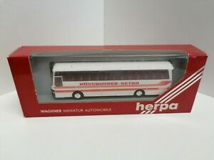 【送料無料】ホビー 模型車 車 レーシングカー バスセトラaボックスd herpa bus setra kassbohrersetraneuf dans sa boite