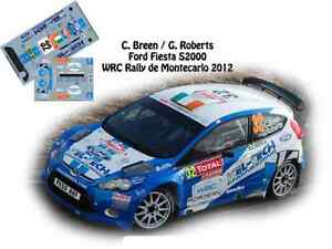 【送料無料】ホビー　模型車　車　レーシングカー デカールフォードフィエスタ＃ブリーンモンテカルロラリーdecals 143 ford fiesta s2000 wrc 32 cbreen rallye monte carlo 2012 ncm048 11,886円