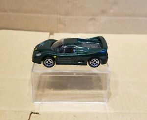 【送料無料】ホビー　模型車　車　レーシングカー マッチフェラーリボックスボディモデルmatchbox ferrari f50, vert fonce corps jouet voiture modele, comme neuf in box