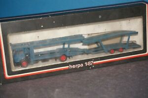 【送料無料】ホビー　模型車　車　レーシングカー ボックスボックスドアabox4] herpa 187 806150 mo ng porte voitures kassbohrer neuf dans sa boite