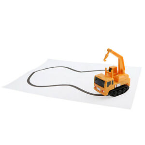 【送料無料】ホビー　模型車　車　レーシングカー トラックマジックバッテリcamion inductif magique suivre la batterie de ligne noire incluse cadeau
