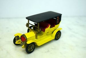 【送料無料】ホビー　模型車　車　レーシングカー マッチプジョーモデルmatchbox y5 1907 peugeot, models of yesteryear prod annee 1969
