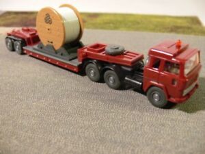 【送料無料】ホビー 模型車 車 レーシングカー ケーブルブラウンセミドラム187 wiking magirus semi avec cable tambour marron 503 2 a