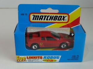 【送料無料】ホビー　模型車　車　レーシングカー マッチフェラーリvg matchbox ferrari testarossa 75 12,056円