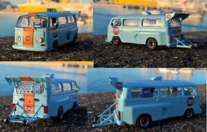 【送料無料】ホビー　模型車　車　レーシングカー フォルクスワーゲンユニコハンドメイドカスタムvolkswagen t2 gulf 143 artigianale pezzo unico hand made custom