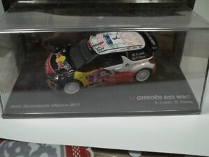【送料無料】ホビー　模型車　車　レーシングカー シトロエンメキシコローブmodelcar sc143 citroen ds3 wrc ralli mexico 2011 loeb