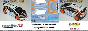 【送料無料】ホビー　模型車　車　レーシングカー デカールフォードフィエスタラリーdecal 143 ford fiesta r5 hankook caldani rally ciocco 2015