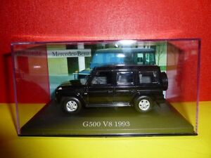 【送料無料】ホビー　模型車　車　レーシングカー ネットワークベンツボックスvoiture ixo altaya mercedes benz g500 v8 1993 amp; boite plexi