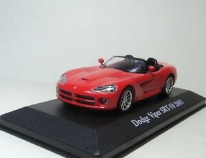 【送料無料】ホビー　模型車　車　レーシングカー アトラスダッジバイパーダイカストモデルatlas 143 dodge viper srt10 2003 diecast car model