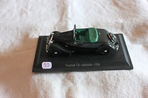 【送料無料】ホビー　模型車　車　レーシングカー トションドライブカブリオレミニチュアvehicules miniature n99 traction 7 b cabriolet 1934 13,244円