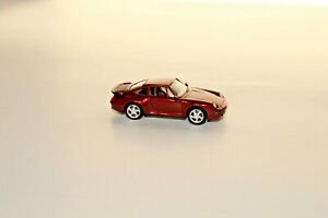 【送料無料】ホビー　模型車　車　レーシングカー ポルシェターボレッドメタルアリーナherpa 031899002 187 porsche 911 turbo 993,rouge arene metal neuf in