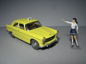 【送料無料】ホビー 模型車 車 レーシングカー セットタクシープジョー4 figurines 143 set 348 la fille du taxi vroom unpainted for peugeot