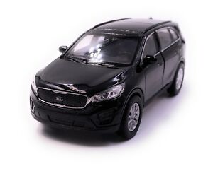 【送料無料】ホビー　模型車　車　レーシングカー sソレントモデルekia sorento maquette de voiture auto noir masstab 13 4 licence