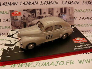【送料無料】ホビー　模型車　車　レーシングカー ｍネットワークモンテカルロラリープジョーrmc13m voiture 143 ixo altaya rallye monte carlo peugeot 203 1960 rolland
