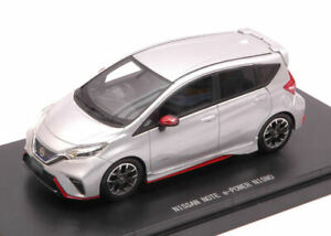 【送料無料】ホビー　模型車　車　レーシングカー ミニチュアスケールダイカストノートeminiature voiture echelle 143 diecast ebbro nissan note modelisme