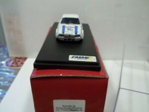 【送料無料】ホビー　模型車　車　レーシングカー モデルランチアタルガフローリオemmebi models sc143 lancia fulvia zagato jct targa florio 1969