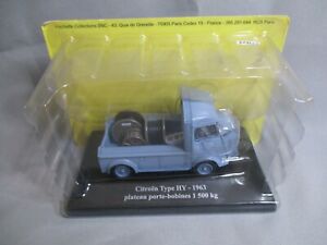 【送料無料】ホビー　模型車　車　レーシングカー アシェットシトロエンタイプコイルドアdv9223 hachette 143 citroen type hy porte bobines ref g1165017 tres bon etat