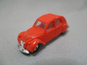 【送料無料】ホビー　模型車　車　レーシングカー アルマイクロシトロエンレッドオレンジ？al515 micro norev 186 citroen 2cv az rouge orange ref bon etat