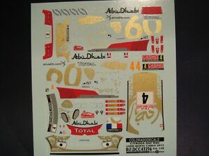 【送料無料】ホビー　模型車　車　レーシングカー デカールシトロエン＃ローブモンテカルロコロラドdecals 143 citroen ds3 wrc 4 loeb monte carlo 2015 colorado 43256 13,244円