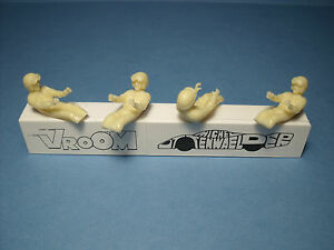 【送料無料】ホビー　模型車　車　レーシングカー スパークセットドライバ4 figurines 143 set 255 sixties drivers driving vroom for spark