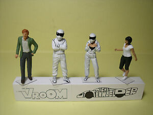 【送料無料】ホビー　模型車　車　レーシングカー ホワイトファミリー4 figurines 143 set 274 white stig family vroom non peint for norev｜hokushin