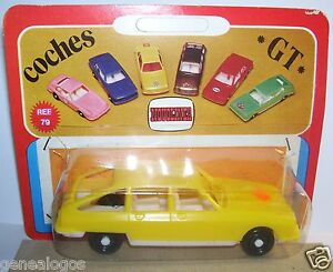 【送料無料】ホビー　模型車　車　レーシングカー スペインブリスターボックスシトロエンrare novolinea made in spain 143 19701980 citroen gs jaune in blister box