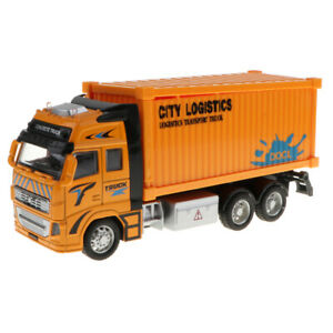 【送料無料】ホビー　模型車　車　レーシングカー camion conteneur miniature petites voitures en alliage tirer vers larriere