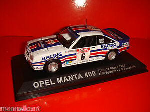 【送料無料】ホビー　模型車　車　レーシングカー オペルマンタスケールopel manta 400 1983 echelle 143｜hokushin