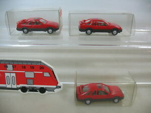 【送料無料】ホビー　模型車　車　レーシングカー ＃モデルフォードシエラミントボックスh8060,5 3x wiking h0 187 modeles, 12 204, ford sierra xr4, mint box