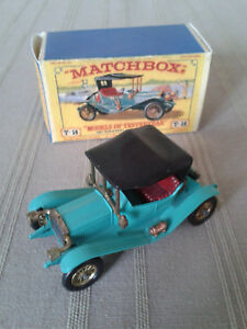 【送料無料】ホビー　模型車　車　レーシングカー マクスウェルロードスターマッチサイズモデルmatchbox king size models of yesteryear y14 maxwell roadster 1911 boxed