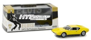 【送料無料】ホビー　模型車　車　レーシングカー エルビスプレスリーgreenlight 143 elvis presley 1971 detomaso pantera moule jaune 86502 12,905円