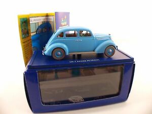 【送料無料】ホビー　模型車　車　レーシングカー カータンタンタクシーフォードクリスタルボールミントen voiture tintin taxi ford v8 1937 les sept boules de cristal 143 neuf mint