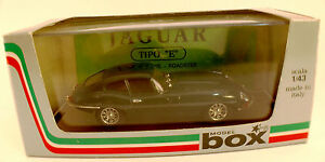 【送料無料】ホビー　模型車　車　レーシングカー モデルボックスイタリアジャガーボックスmodel box italy 8440 jaguar e inglese 143 en boite