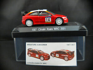 【送料無料】ホビー　模型車　車　レーシングカー シトロエンクサララリーボックスsolido 1567 citroen xsara wrc rallye 2001 bugalski neuf en boite 143 mib