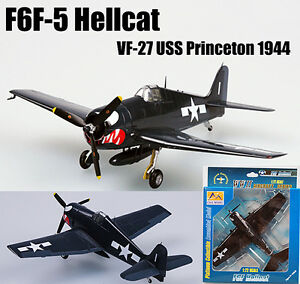 【送料無料】ホビー　模型車　車　レーシングカー プリンストンダイカストモデルus f6f5 hellcat vf27 uss princeton 1944 172 no diecast plane easy model